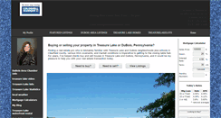 Desktop Screenshot of duboisarearealestate.com